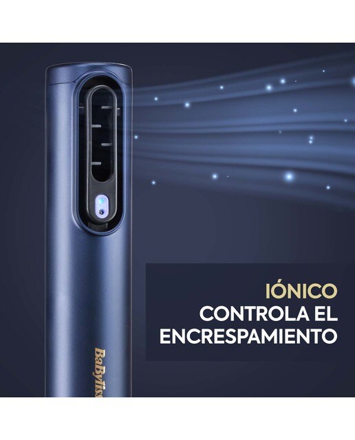 Secador Alisador Styler BaByliss Air Wand con aire y sin calor extremo Azul-14