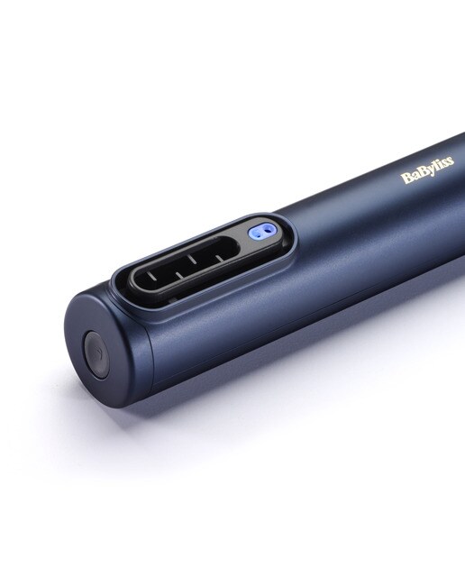 Secador Alisador Styler BaByliss Air Wand con aire y sin calor extremo Azul-17