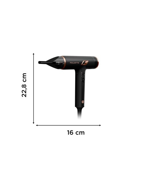 Secador de pelo Rowenta Nano con motor Brushless Negro-3