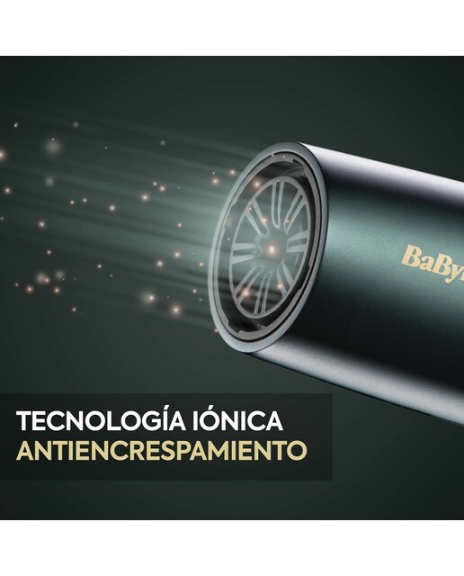 Secador de Cabelo Babyliss Air Power Pro D6555DE Tecnologia Iónica e Super Rápido 200 Km/h Preto-4