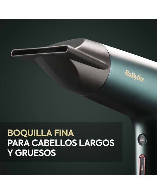 Secador de Cabelo Babyliss Air Power Pro D6555DE Tecnologia Iónica e Super Rápido 200 Km/h Preto-6