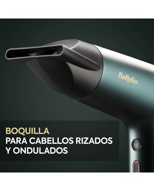 Secador de Cabelo Babyliss Air Power Pro D6555DE Tecnologia Iónica e Super Rápido 200 Km/h Preto-7