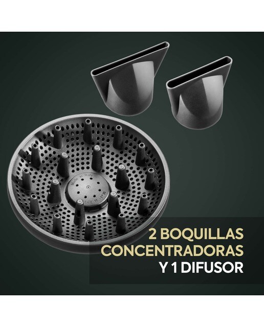 Secador de Cabelo Babyliss Air Power Pro D6555DE Tecnologia Iónica e Super Rápido 200 Km/h Preto-8