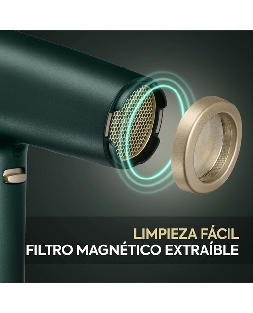 Secador de Cabelo Babyliss Air Power Pro D6555DE Tecnologia Iónica e Super Rápido 200 Km/h Preto-9