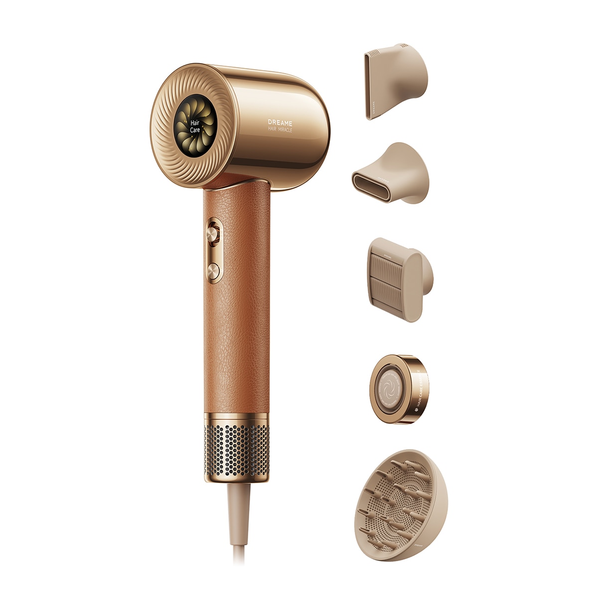 Secador de pelo Dreame Hair Miracle Dorado-1