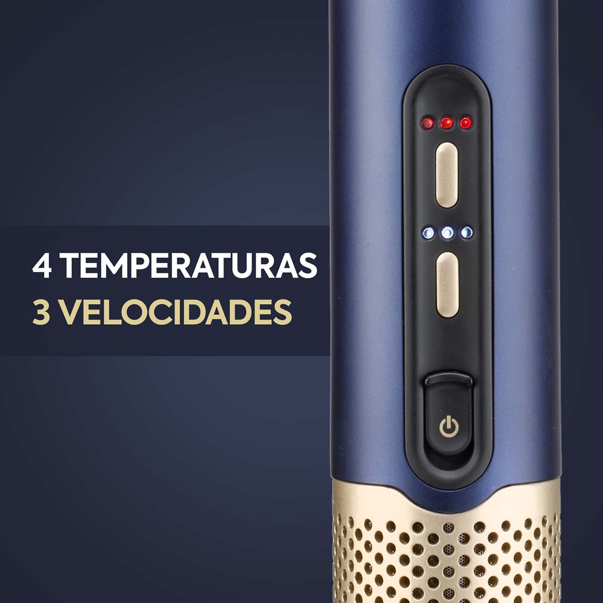 Secador Alisador Styler BaByliss Air Wand Edición Especial con Difusor cerámico Azul-10