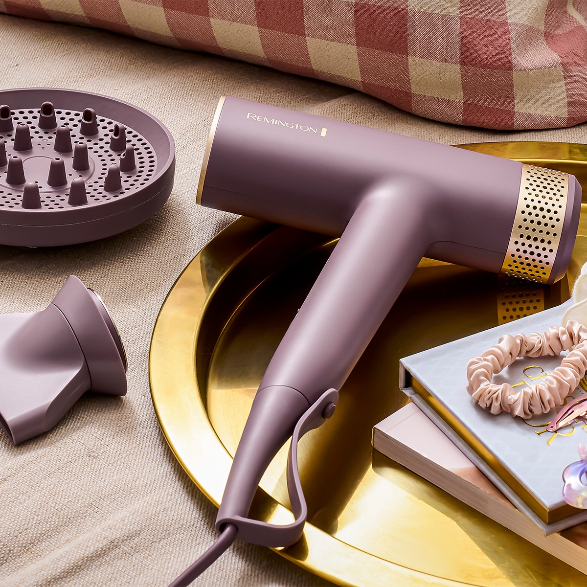 Secador de pelo Remington AIRvive EC8930 Ionic Air Malva-7