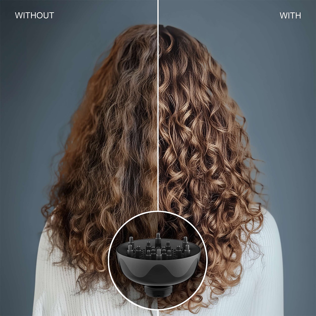 Secador de pelo Rowenta Curl Harmony con función iónica Dorado / Negro-6