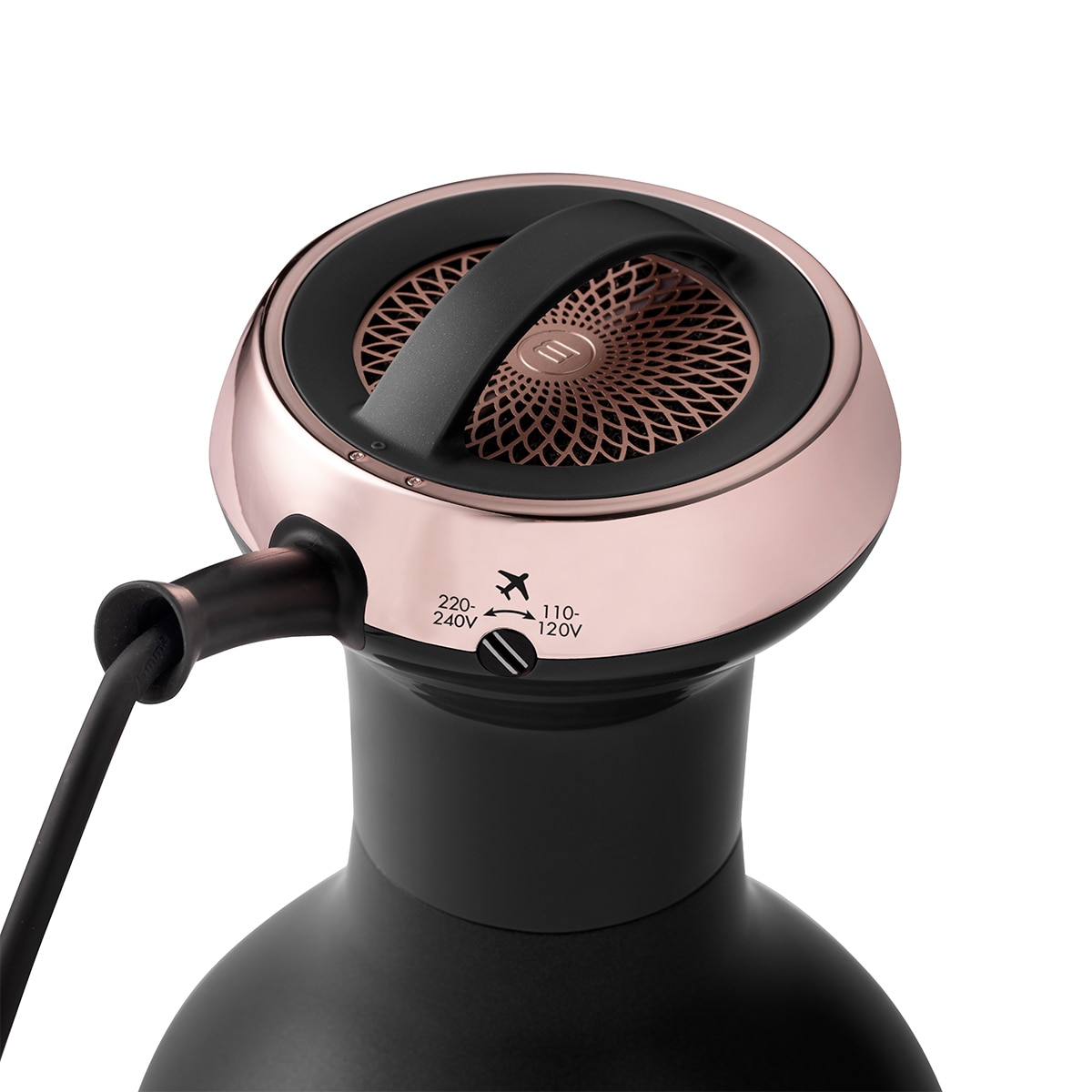 Secador Bellissima Diffon Ion Ceramic Multivoltaje Negro Mate / Rosa-3