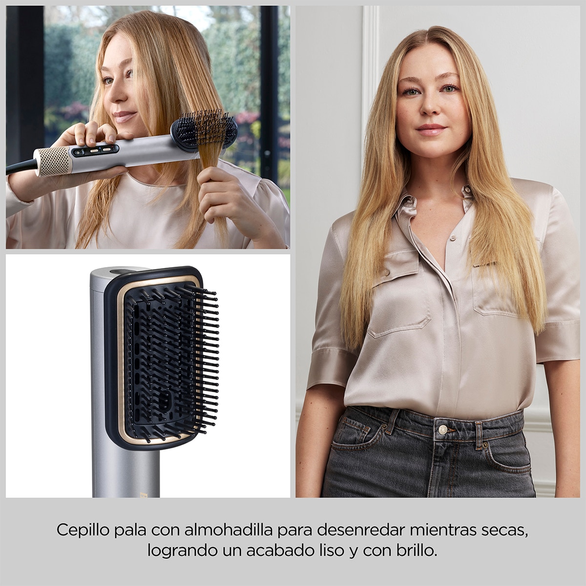 Secador Alisador Styler BaByliss Air Wand Edición Especial con modo Ultra-Care Dorado-6