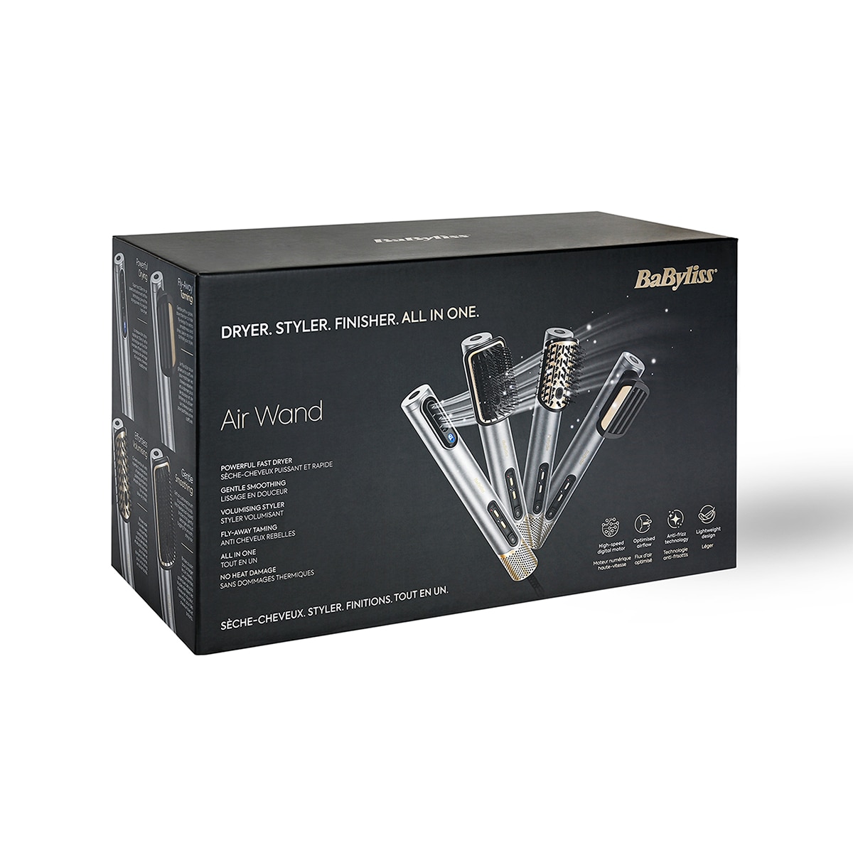 Secador Alisador Styler BaByliss Air Wand Edición Especial con modo Ultra-Care Dorado-9