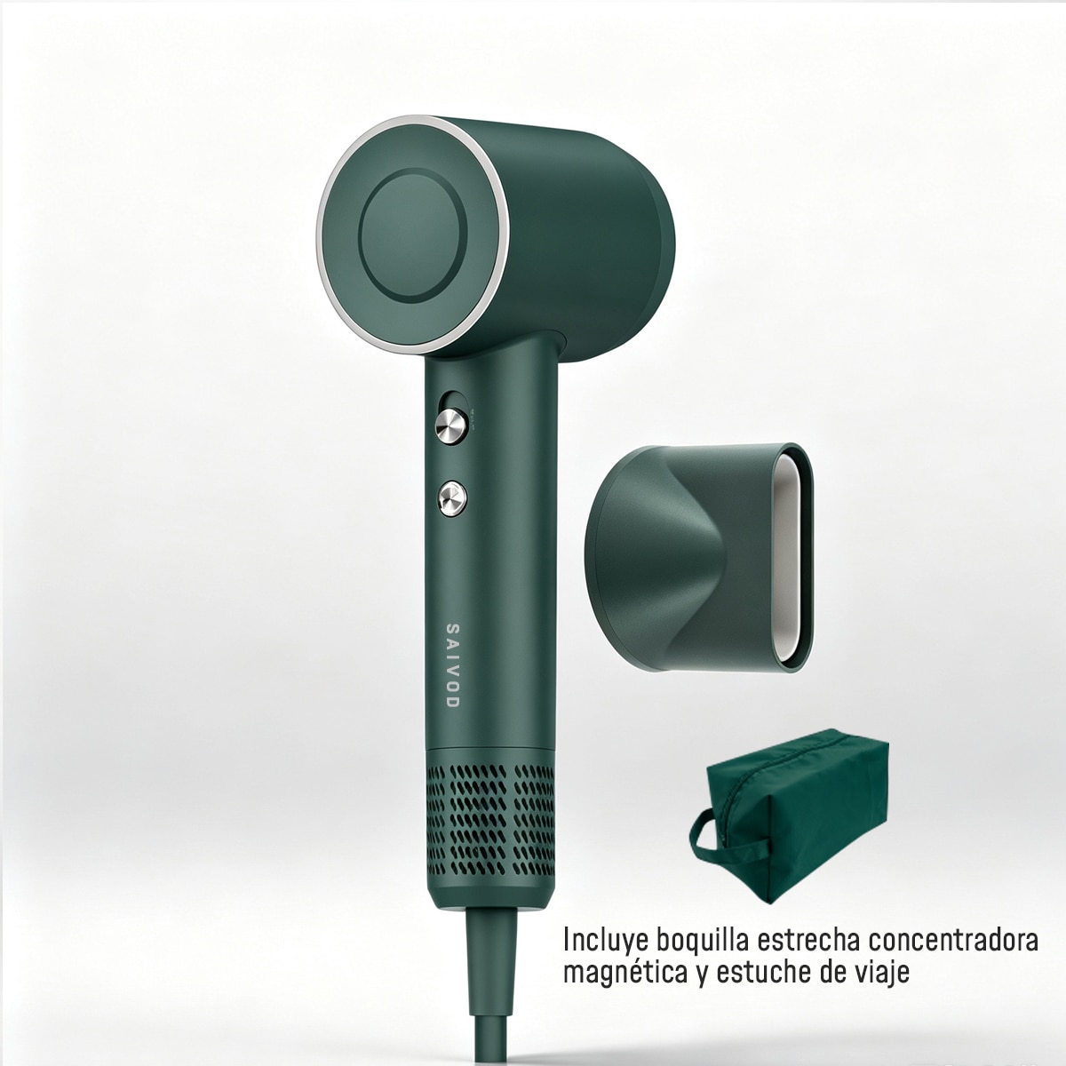 Secador de Cabelo Mini Saivod MHD-226VM - Verde Militar Verde-militar-5