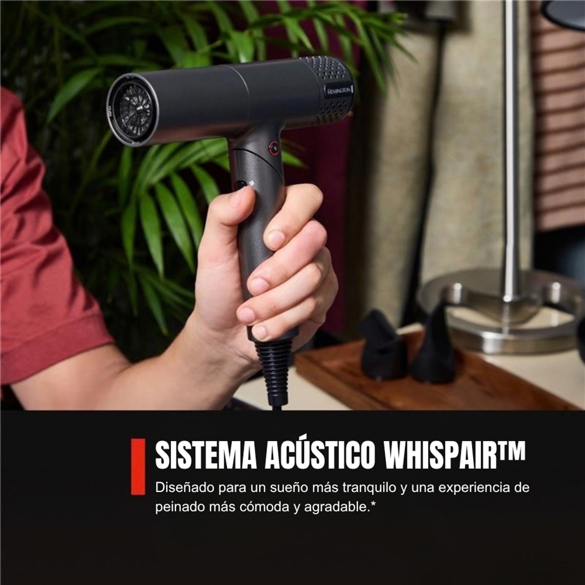 Secador digital REMINGTON ONE™ Dry & Style D6077 de 2000 W - Plata Plata-5