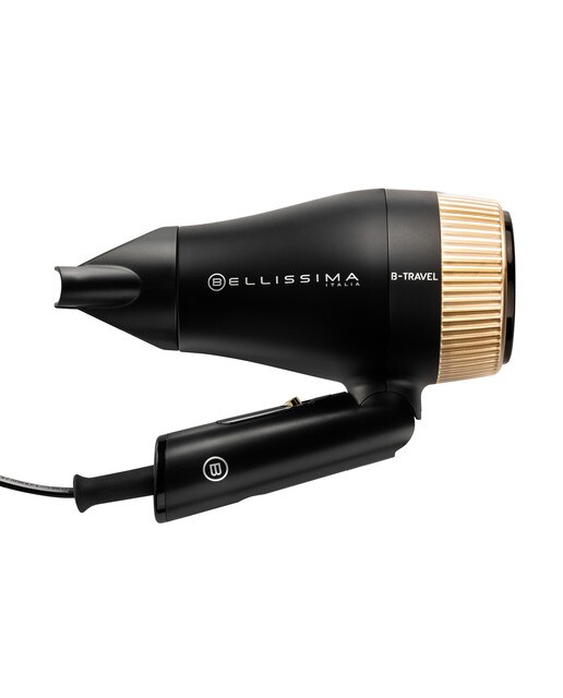 Secador de viaje Bellissima B-Travel plegable Oro-3