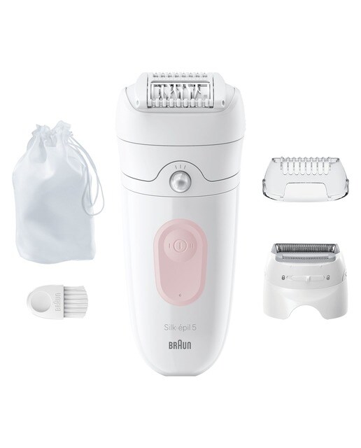 Imagen 0 de Depiladora eléctrica Braun Silk-épil 5, inalámbrica, uso en seco y húmedo