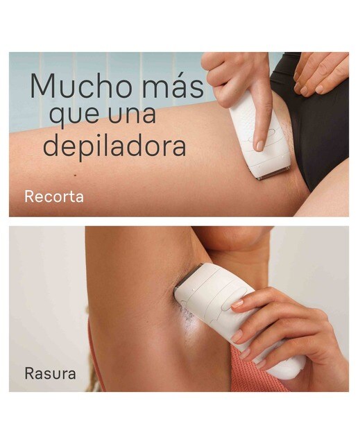Depiladora eléctrica Braun Silk-épil 5, inalámbrica, uso en seco y húmedo Blanco / Flamenco-2