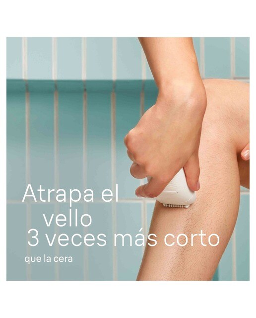 Depiladora eléctrica Braun Silk-épil 5, inalámbrica, uso en seco y húmedo Blanco / Flamenco-3