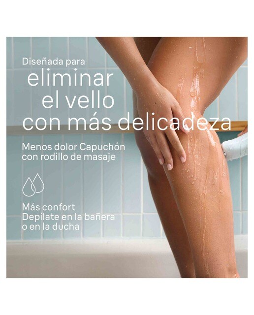 Depiladora eléctrica Braun Silk-épil 5, inalámbrica, con cabezal de exfoliación, uso en seco y húmedo Blanco / Flamenco-3