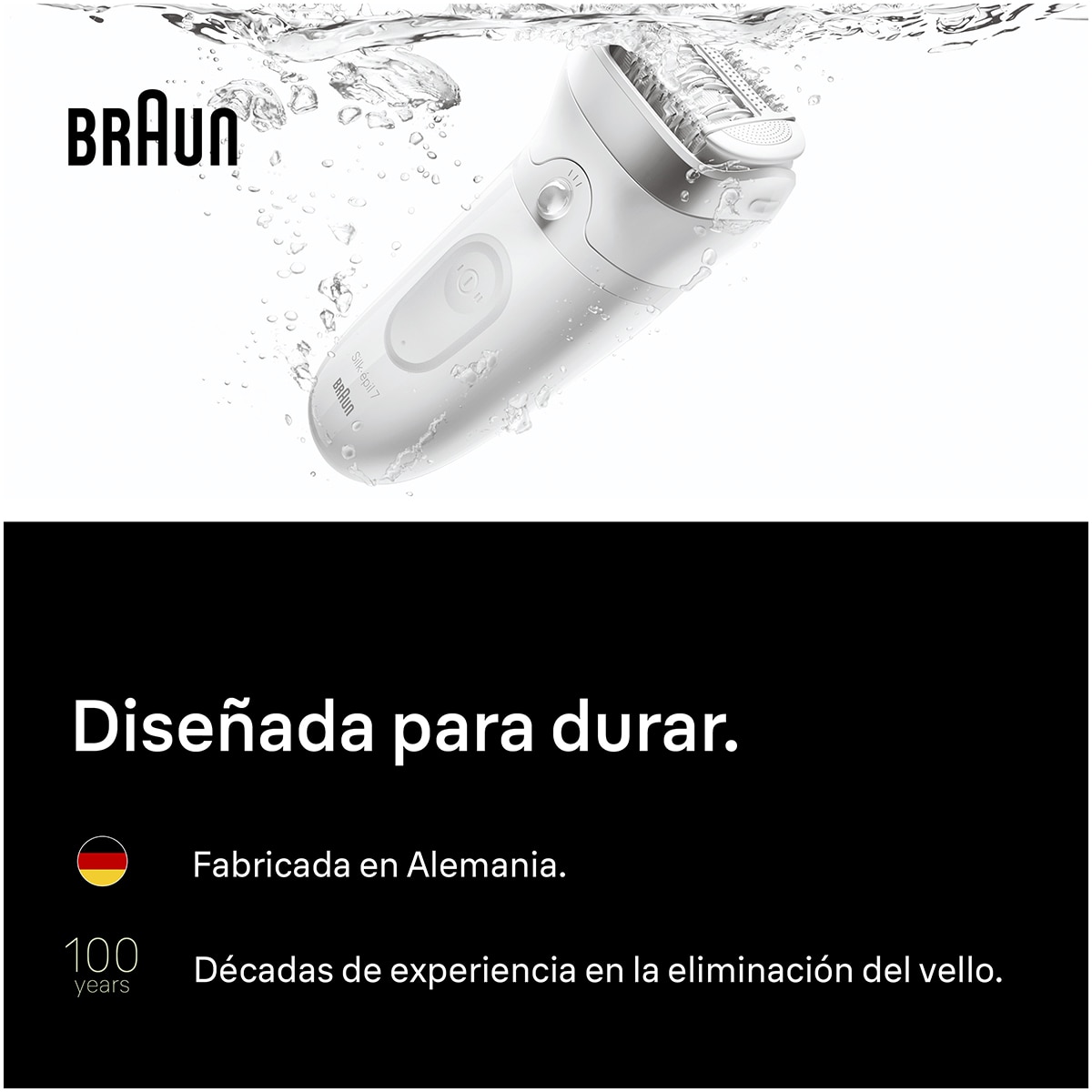 Depiladora eléctrica Braun 7-041 Silk·épil 7 Plata-9