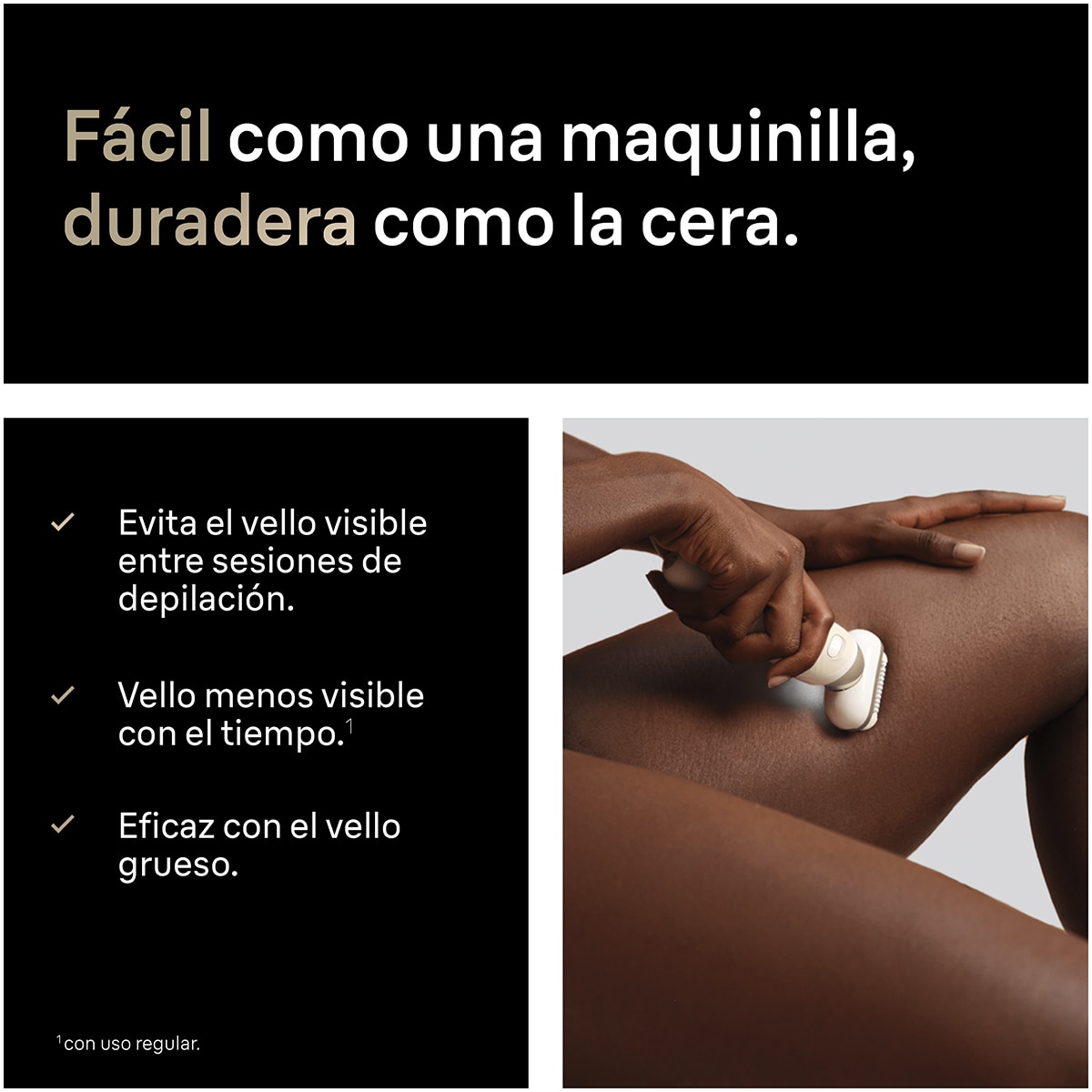 Depiladora eléctrica Braun 9-030 3D Silk·épil 9 Flex Dorado-4