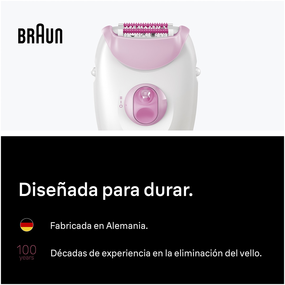Depiladora eléctrica Braun 3-031 Silk·épil 3 Rosa-8