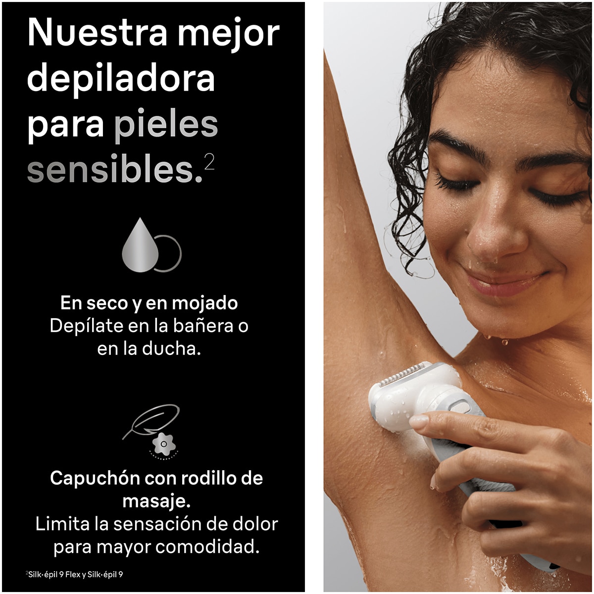 Depiladora eléctrica Braun 9-030 Silk·épil 9 Plata-5