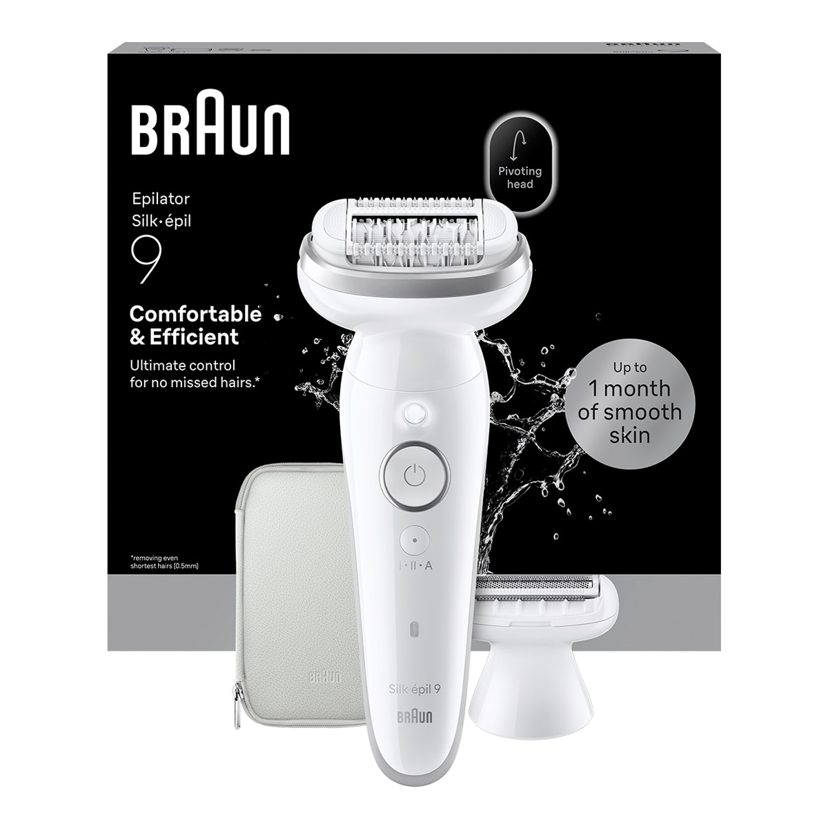 Depiladora eléctrica Braun 9-030 Silk·épil 9 Plata-10