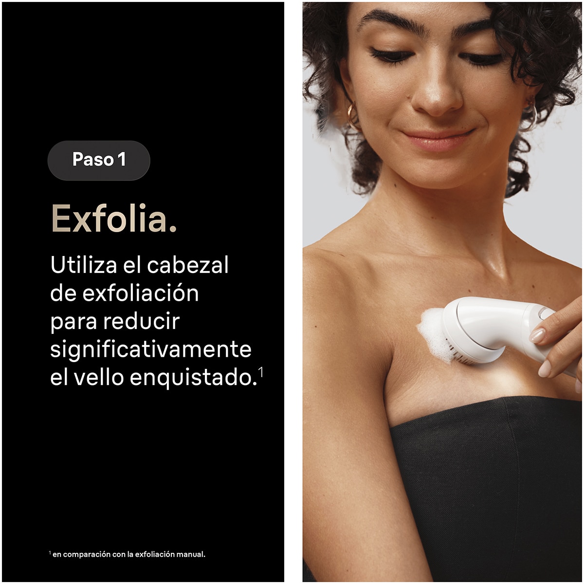 Imagen 3 de Depiladora eléctrica Braun 9-481 3D Silk·épil 9 Flex SkinSpa - Dorado Dorado