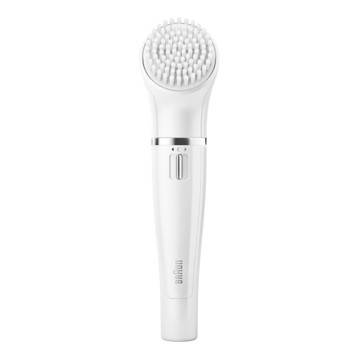 Braun Face 810 - Depiladora facial con cepillo limpiador facial, blanco Blanco-2