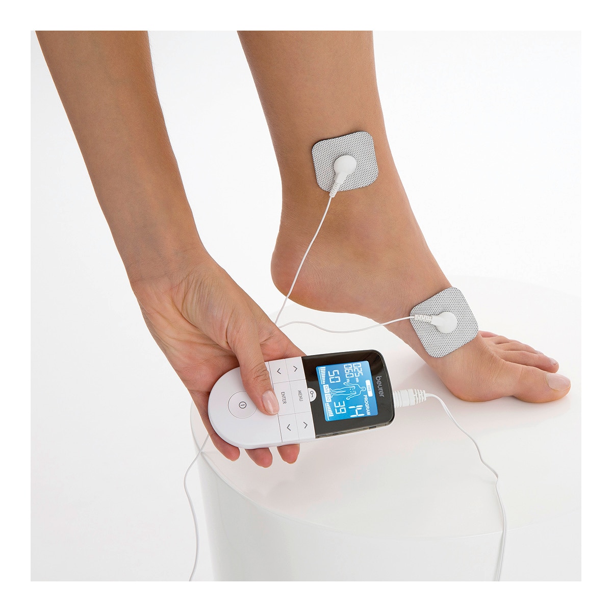 Electroestimulador Beurer EM-49 digital con 4 electrodos 4