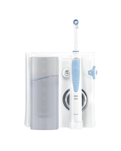 Imagem 0 de Irrigador Dentário Oral B Braun MD20 Tecnologia Oxyjet - Branco e Azul
