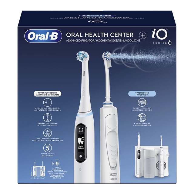 Imagen 0 de Cepillo de dientes eléctrico + irrigador bucal Oral-B