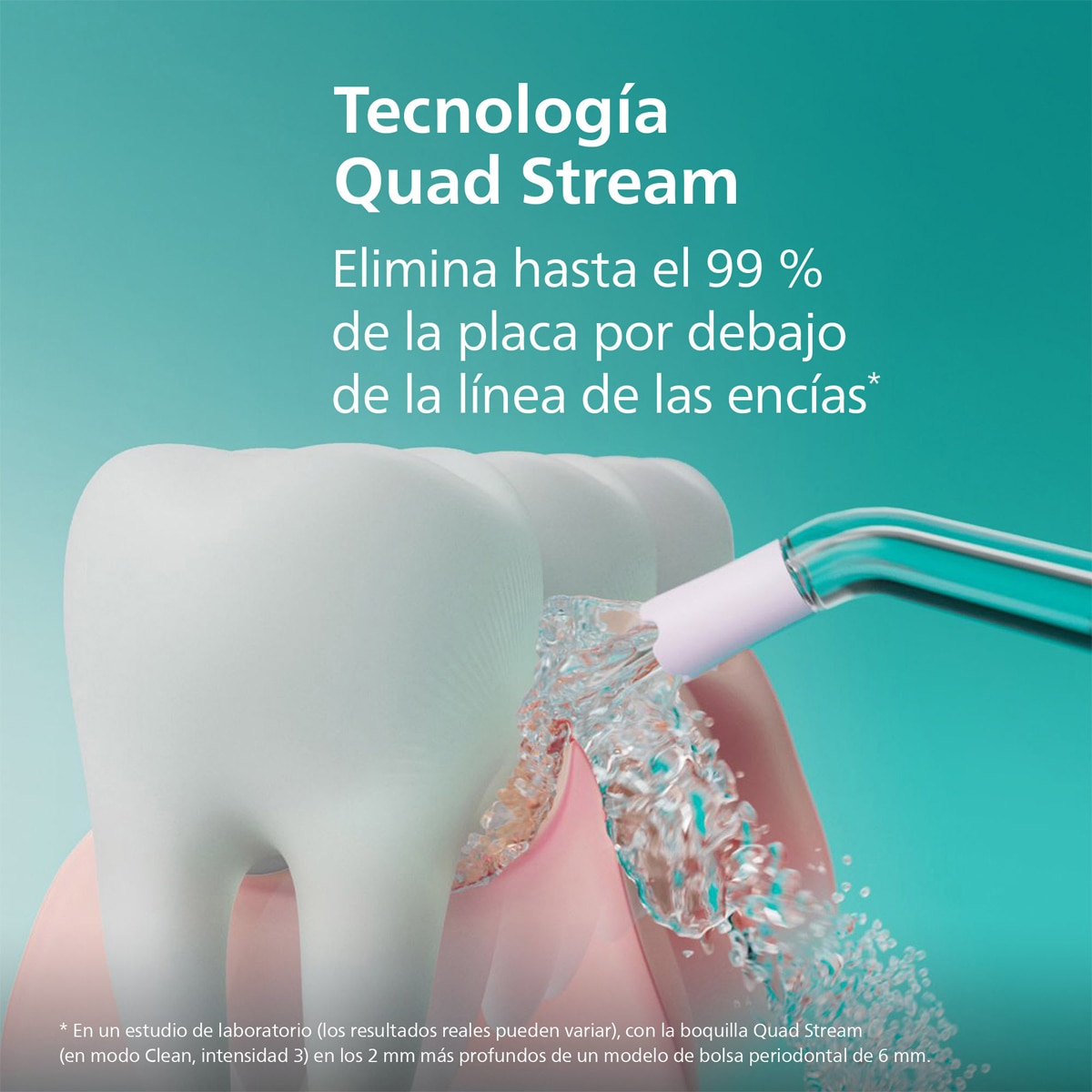 Irrigador dental Philips Sonicare 3000 - Blanco Blanco-4