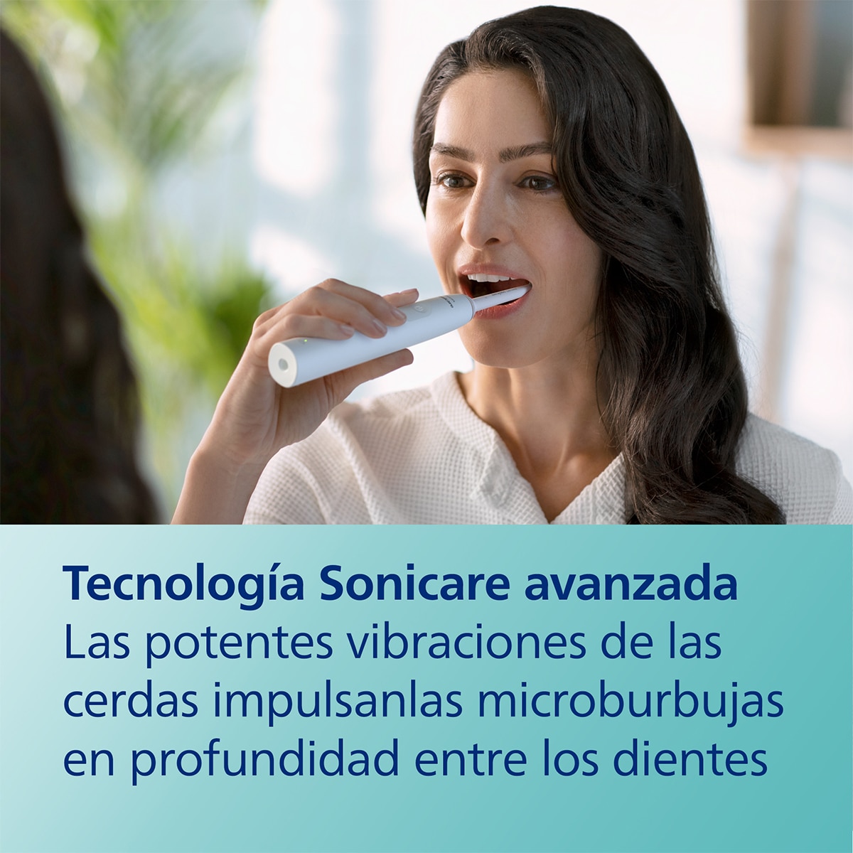 Cepillo de dientes eléctrico Philips Sonicare 2100, tecnología sónica. . Blanco-3