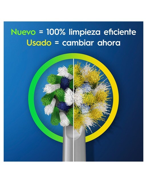Imagen 6 de Cepillo de dientes eléctrico Oral b - Braun Pro 3 3500 con control de presión - Blanco Blanco