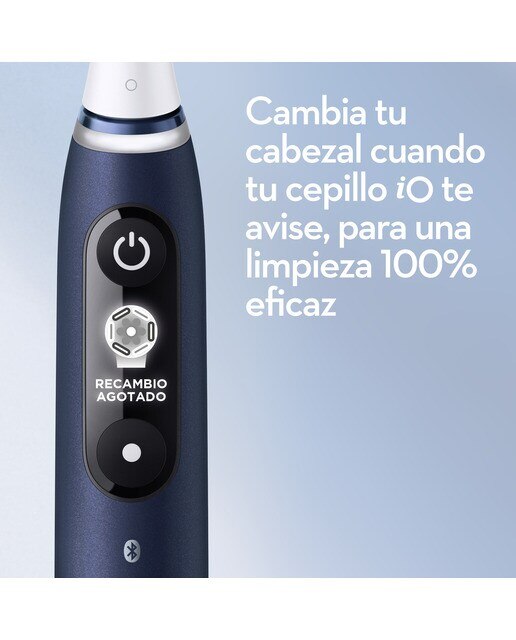 Cepillo de dientes eléctrico Oral b - Braun iO 7S 5 modos de limpieza - Azul Azul-3