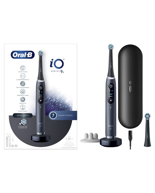 Cepillo de dientes eléctrico Oral b - Braun iO 9S 7 modos de limpieza Negro-2