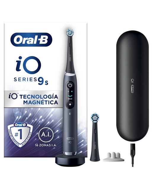 Cepillo de dientes eléctrico Oral b - Braun iO 9S 7 modos de limpieza Negro-3