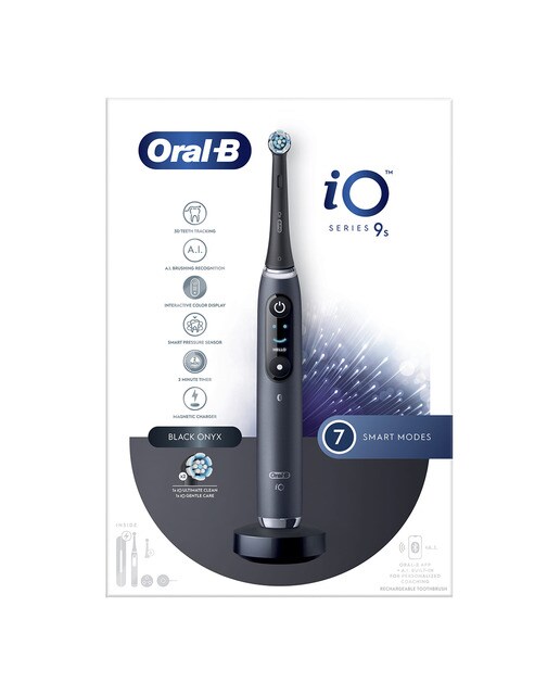 Cepillo de dientes eléctrico Oral b - Braun iO 9S 7 modos de limpieza Negro-5