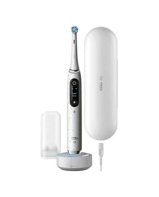 Cepillo de dientes eléctrico Oral b - Braun iO 10 7 modos de limpieza Blanco-1