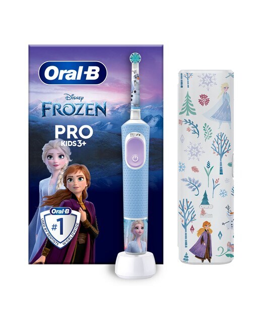 Cepillo eléctrico recargable para niños Oral b - Braun Vitality Frozen