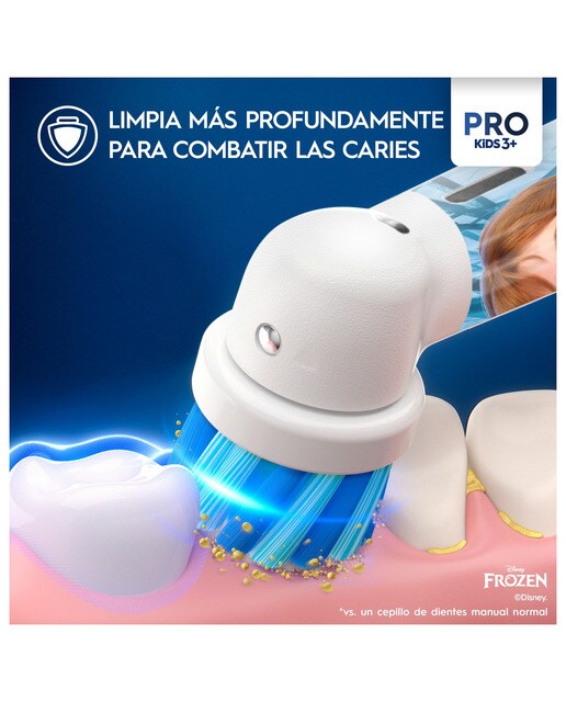 Cepillo eléctrico recargable para niños Oral b - Braun Vitality Frozen 2