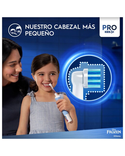 Cepillo eléctrico recargable para niños Oral b - Braun Vitality Frozen 3