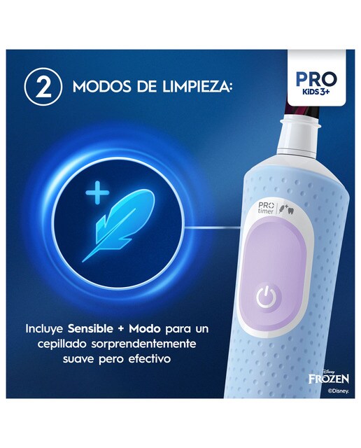 Cepillo eléctrico recargable para niños Oral b - Braun Vitality Frozen 5