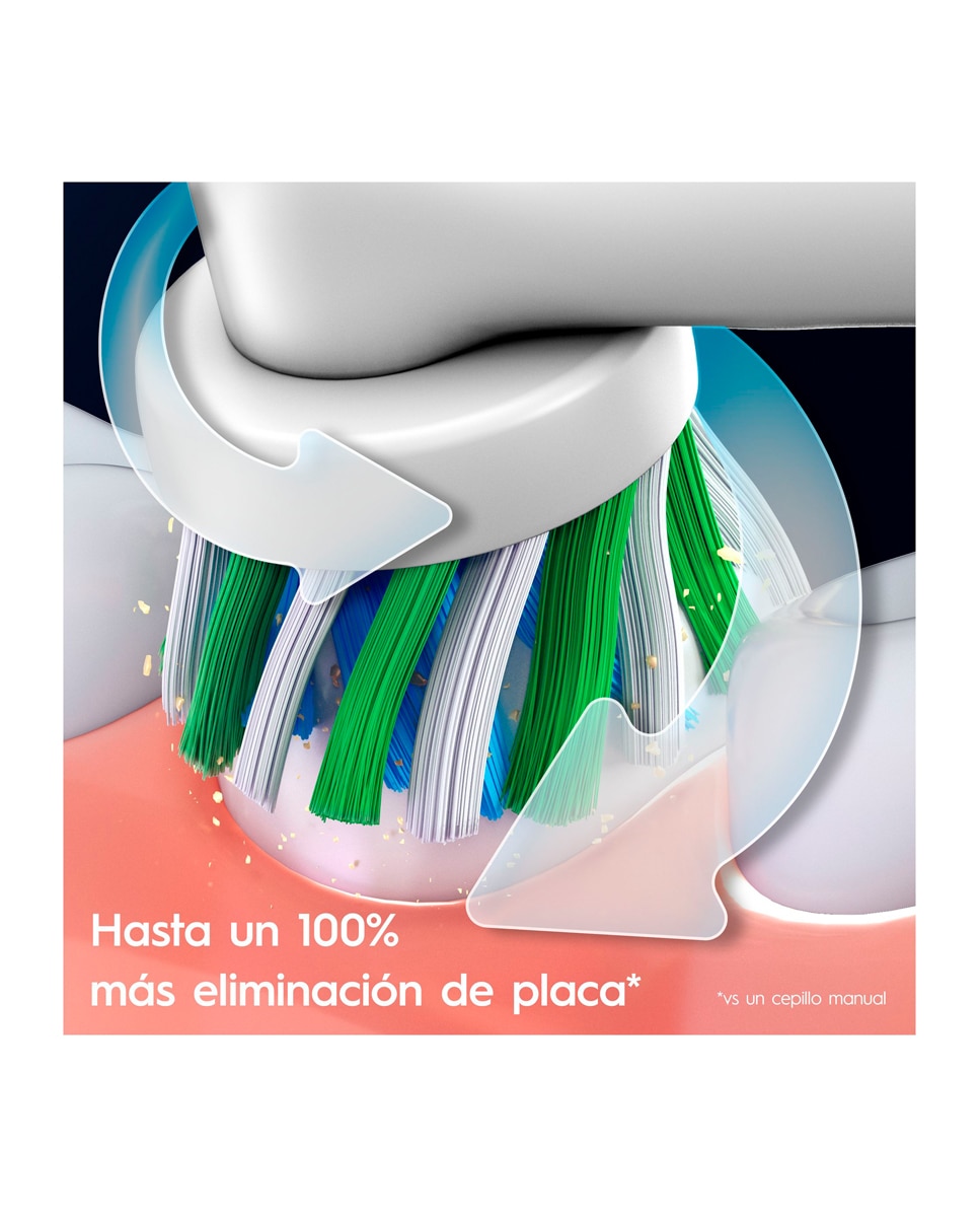 Cepillo eléctrico recargable Oral b - Braun Vitality Pro Azul-3