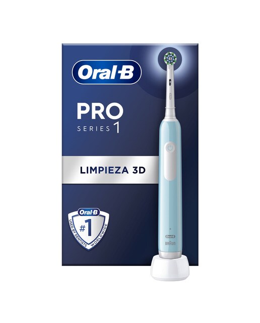 Cepillo eléctrico recargable Oral b - Braun Pro 1 Azul-1