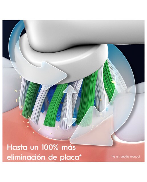 Cepillo eléctrico recargable Oral b - Braun Pro 1 Azul-4
