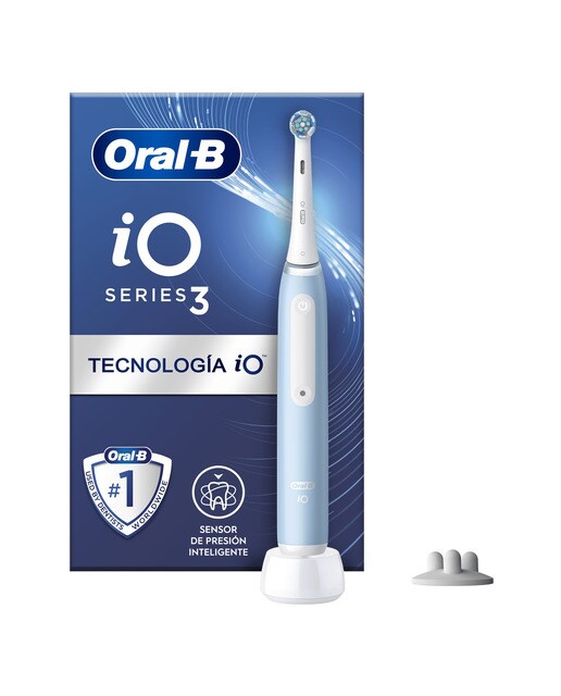Escova de Dentes Elétrica Oral B Braun iO3 Recarregável - Azul Azul-2