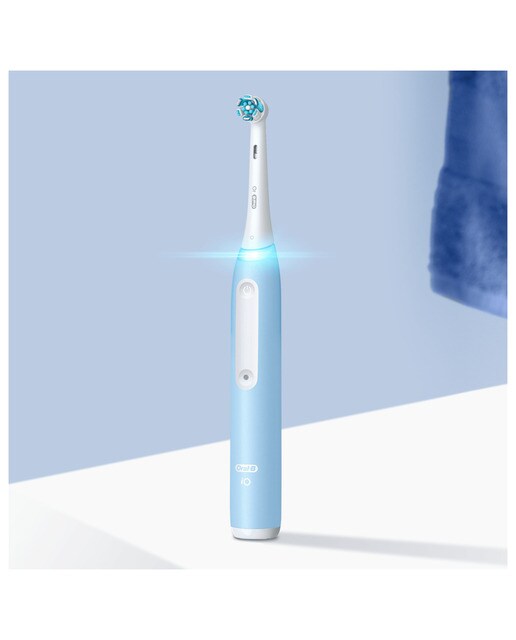 Escova de Dentes Elétrica Oral B Braun iO3 Recarregável - Azul Azul-7