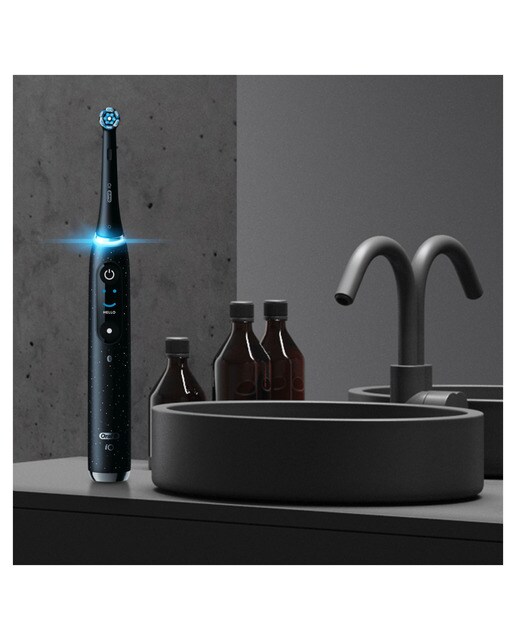 Oral-B iO 10 Special Edition, Cepillo De Dientes Eléctrico Negro, 1 Cabezal, 1 Estuche Cargador De Viaje, Diseñado Por Braun, Diseñado Por Braun Negro-7